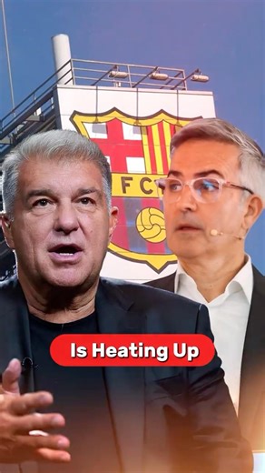 Barcelona President Race Is Heating Up 🔥 #football