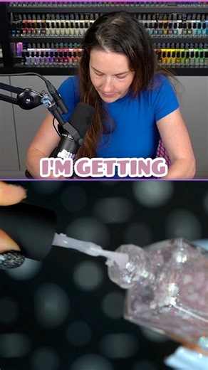 54K views · 1.4K reactions | Here’s how to fix a stringy, goopy glitter nail polish topper | Simply Nailogical | Facebook