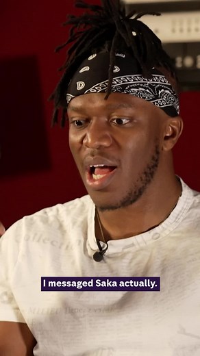 “I told him this will make you a better person... using that energy of failure to drive you to become better and become the best.” YouTuber & musician KSI says he sent messages of support to Bukayo Saka after his penalty miss in the Euro 2020 final. | Channel 4 News