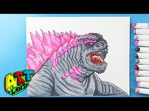 How to Draw Godzilla Roar | Godzilla x Kong