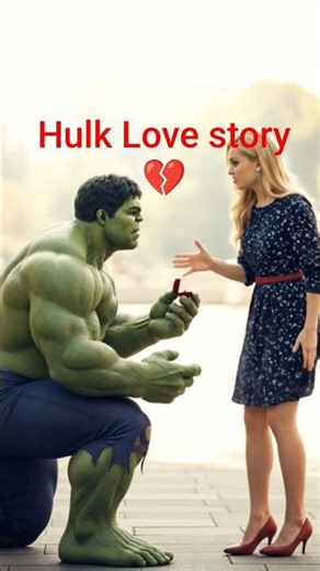 Hulk emotional love story 💔 #hulk #love