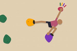 崖を移動するボルダリングゲーム【クリフル】 ｜ 無料ブラウザゲーム｜アクションゲームの庵