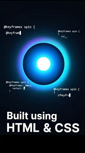 No JavaScript. No React. Just HTML & CSS Magic! ✨