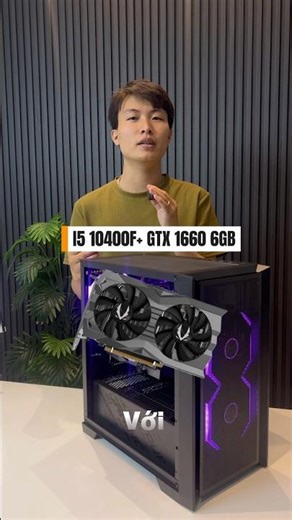 ⛔️ CASE PC I5 10400F+ GTX 1660 6GB Hiệu năng ổn định- Giá phổ thông #pcsettings #pcbuild #casepc