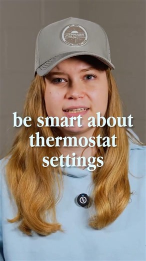 Be SMART about thermostat settings #hvac #diy