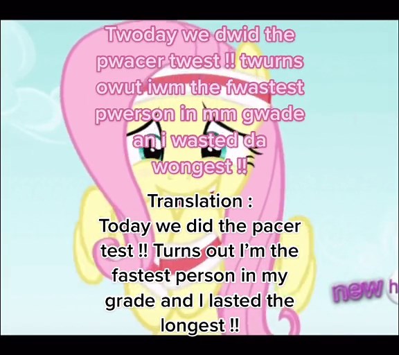 Pacer Test Results: Fastest in My Grade!