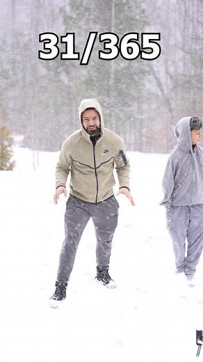 Flexiones en la Nieve: Desafío 31/365 con Danny Fitt