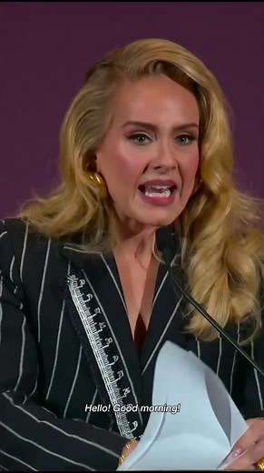 This week, Adele accepted the Sherry Lansing Leadership Award. If you want to cry, laugh, feel empowered and inspired, check out this excerpt of Adele’s speech ♥️ #womeninentertainment #adele #thr