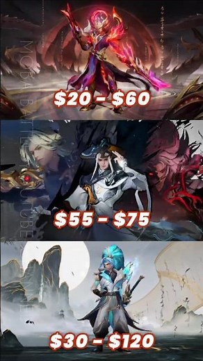 Clint Vessel Of Ruin MLBB VS Lixin Sword Of Inquiry HOK VS Yasuo Prestige Select Calligraphia WR