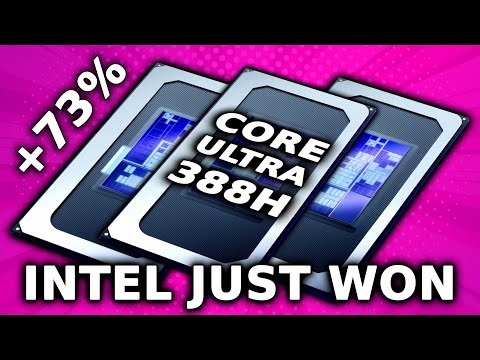 Intel Just Won - Panther Lake (Core Ultra X9 388H)
