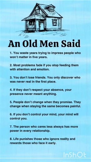 8 Brutal Life Lessons an Old Man Said That Will Change Your Mindset Forever