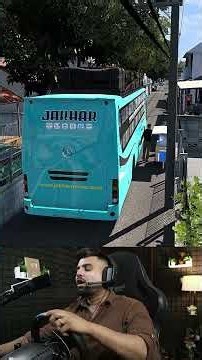 Jaswant Bus Passing Narrow Roads #shortsfeed #gaming #ets2