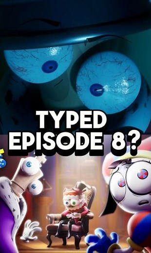 Kinger TYPED Episode 8 Of TADC? #theamazingdigitalcircus #tadc #jax #pomni #amazingdigitalcircus