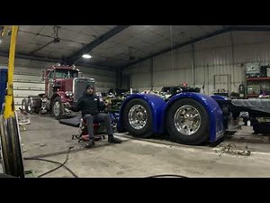 Peterbilt 359 "BlueCherry" final build completed truck update