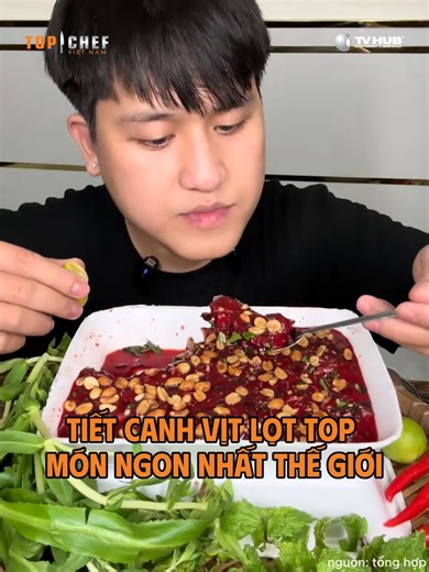 Tiết Canh Vịt: Món Ngon Nhất Thế Giới