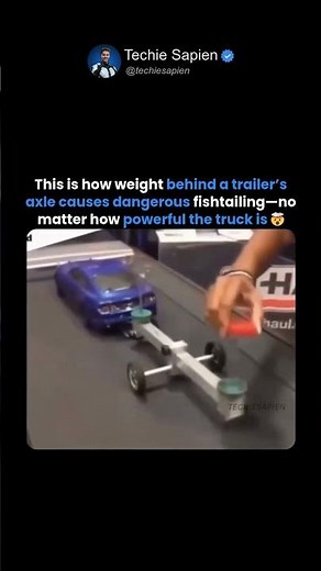 Physics Proves Your Truck Doesn’t Matter If Your Trailer Is Loaded Wrong 🤯🚗