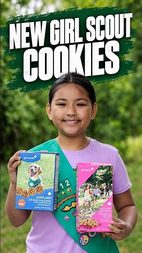 Girl Scouts just announced 2 new cookies - 1 isn’t for humans