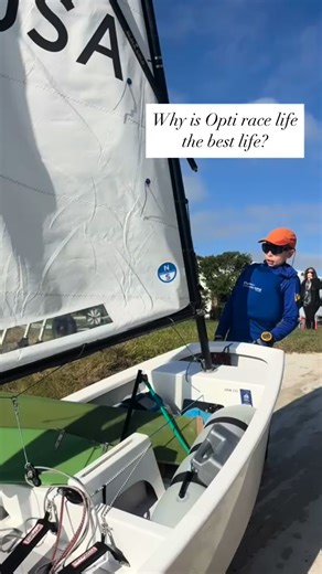 Opti racing is the best way to start—and thrive—in sailing! #ysfcommunitysailing #verobeach #sailing #youthsailing #learntosail #optisailing⛵ | YSF Community Sailing Vero Beach