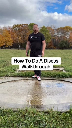 Joe Maxwell | Throws Coach on Instagram: "How to do a discus walk-through #shotput #discus #trackandfield"