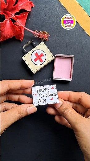 Doctor's Day Gift Idea | Doctors Day Card #shorts #diy #craft #giftideas #ytshorts