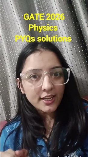 GATE Physics PYQs solutions #pyq #physics #gatephysics #gatesolutions#educational
