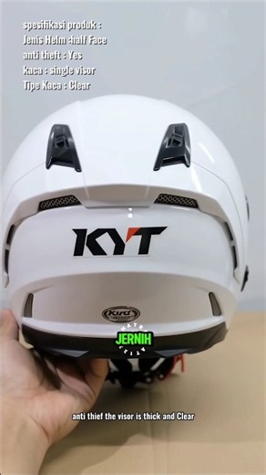 Helm half face KYT Kyoto R #shorts #youtubeshopping