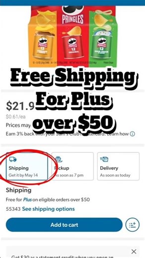 use the Sam's Club app to determine if something is in stock or available for shipping.