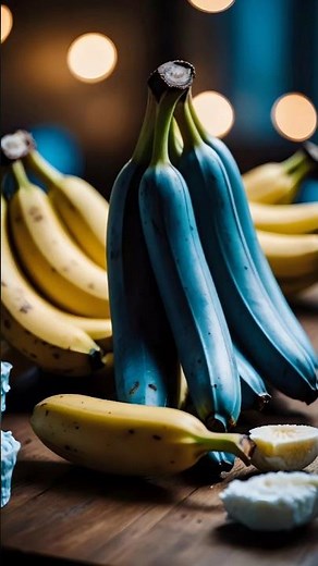 BLUE Bananas Taste Like VANILLA Ice Cream?!