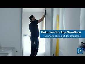 Schnelle Hilfe auf der Baustelle - Dokumenten-App “NovoDocu” von Novoferm