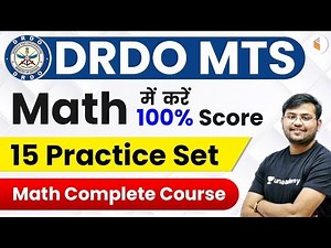 DRDO MTS 2020 | Complete Maths | Use Referral Code “SAHIL10” & Get 10% OFF | Join Now