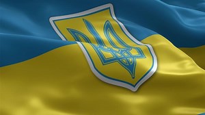Download Ukraine Flag. Ukraine waving background flag. Ukraine waving flag loop. National Flag of Ukraine Animation . for free