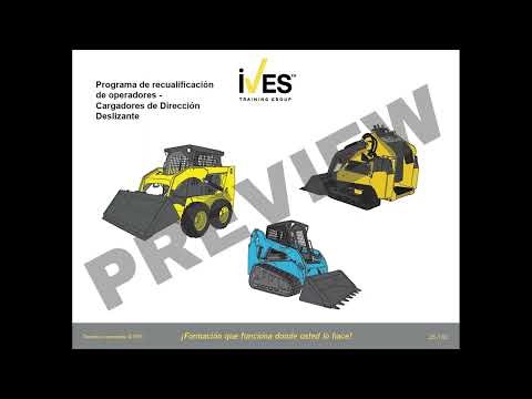 Requalification Digital Training Aid for Skid-Steer Loaders- Spanish