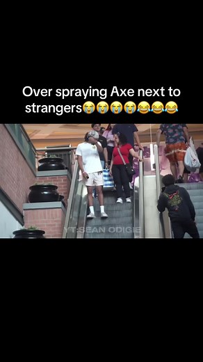 Over Spraying Axe Prank Gone Wrong