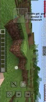 how to get god armour in Minecraft #minecraft #godarmour