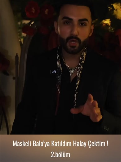 Maskeli Balo’ya Katıldım Halay Çektim ! 🤩 2 #erkanuyar #parti #maskelibalo #eğlence