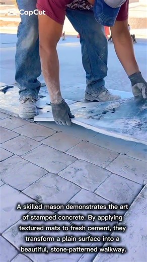 Artistic Concrete: Stamping Professional Floors