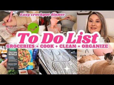 $200 GROCERY HAUL | CLEAN AND ORGANIZE | CLEAN WITH ME | CLEANING MOTIVATION | MarieLove