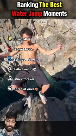 Ranking The Best Water Jump Moments 🌊😂