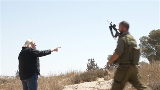 We visited a Palestinian village — then Israeli settlers showed up
