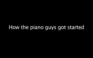 #TBT - How it all got started... | The Piano Guys