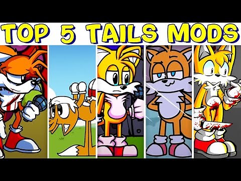 Top 5 Tails Mods #2 - Friday Night Funkin'