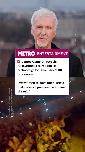 Billie Eilish & James Cameron's New 3D Tech for 'Hit Me Hard and Soft' Tour Movie