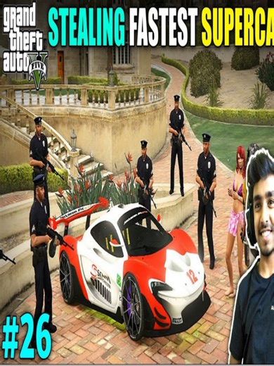 FASTEST SUPER CAR | GTA V GAMEPLAY | EP-5 #gta #udasnagri #GTAWORLD #gtavice #gahrichup