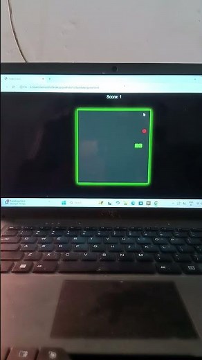 Snake game using html css and js #coding #javascript #webdesign #webdevelopment #website
