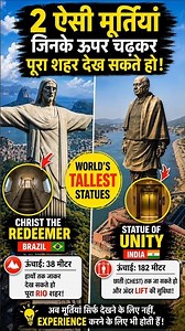 “2 Statues You Can Actually Climb 😳 (World’s Tallest!)”
