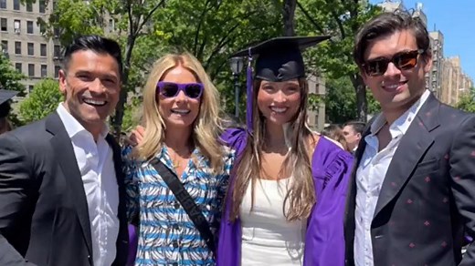 Kelly Ripa's rarely-seen daughter Lola, 21, stuns in body-hugging minidress