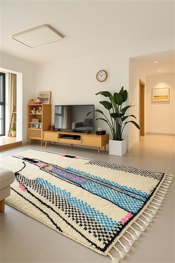 Blauer Berber Teppich 200x300, Berberteppich, Teppich für Wohnzimmer, Berberteppich, Berber Teppich, Schafwolle, 200x300, Berberteppich - Etsy.de