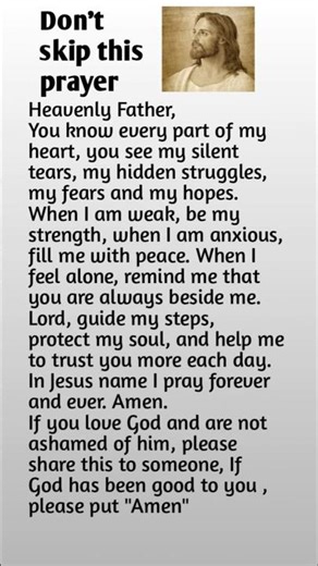 God knows my everything #jesus #powerfulprayer