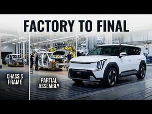 Step Inside the 2026 Kia EV2 Factory – Full Production Line Tour in Žilina!