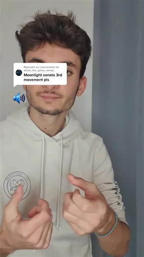 Beethoven Moonlight Sonata 3rd Movement Performance